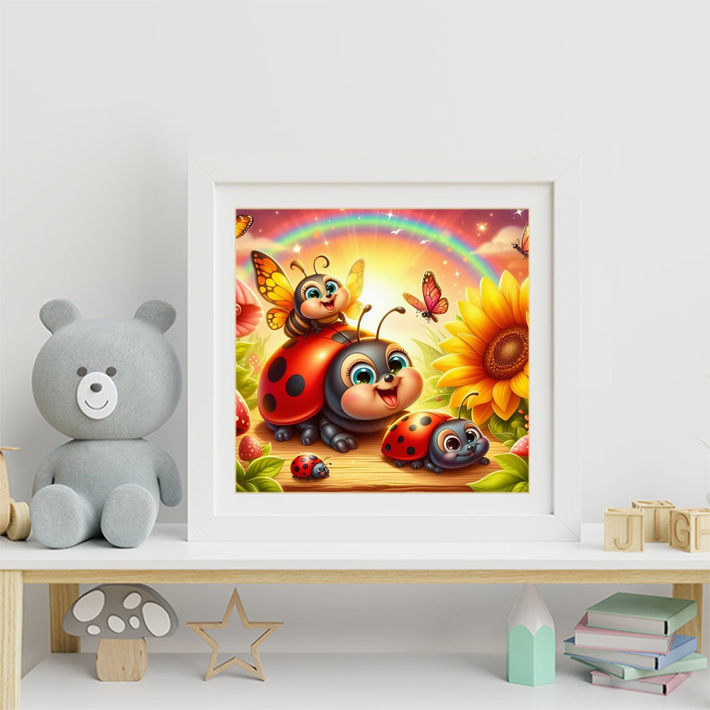Evershine Diamond Mosaic Ladyb - огляд і ціна Embroidery Lady Bug