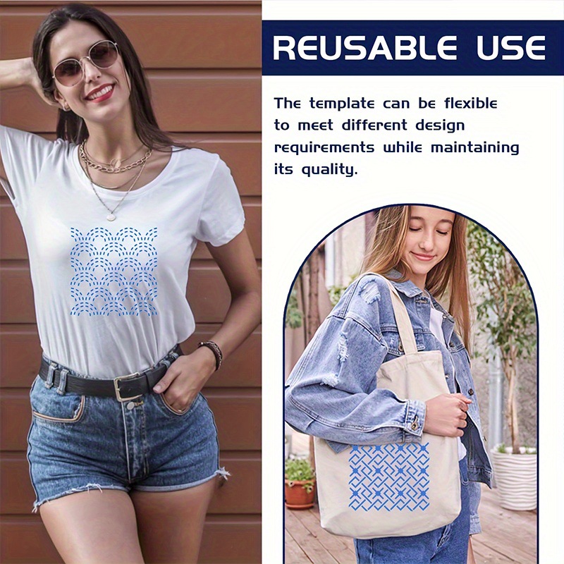 30Pcs Embroidery Templates DIY - огляд і ціна Embroidery Meaning