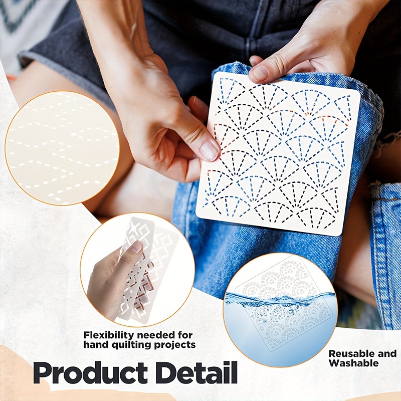 30Pcs Embroidery Templates DIY - огляд і ціна Embroidery Meaning