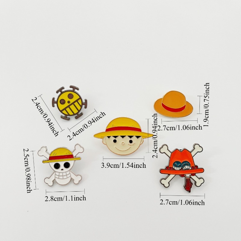 One Piece cartoon pin badge fe - огляд і ціна Embroidery Reddit